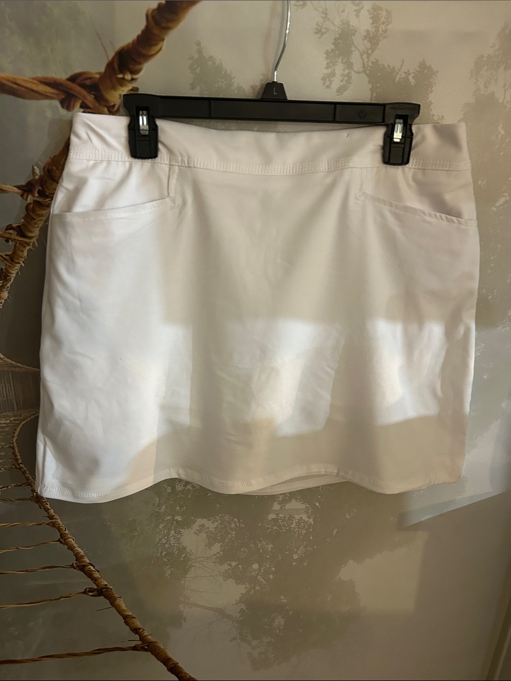 Coral Bay White Mini Skirt